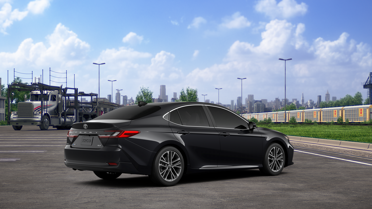 New 2026 Midnight Black Metallic Toyota XLE image 10
