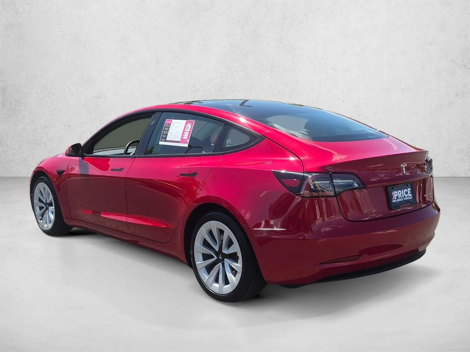 Used 2022 Red Multi-Coat Tesla Long Range image 8