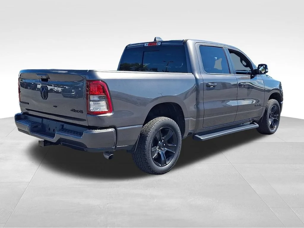 Used 2022 Granite Crystal Metallic Clearcoat Ram Big Horn image 6