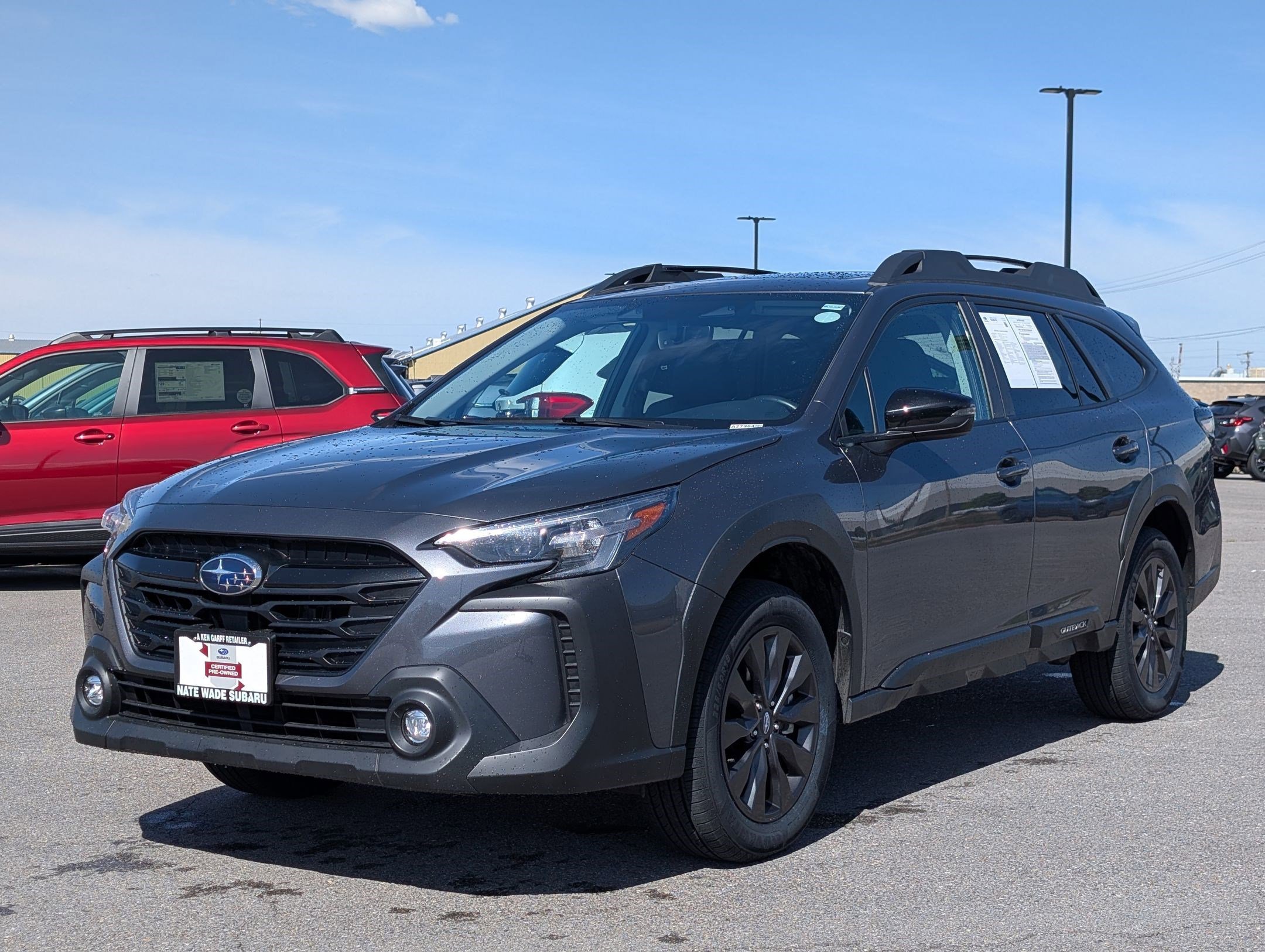 Certified Used 2025 Magnetite Gray Metallic Subaru Onyx Edition image 8