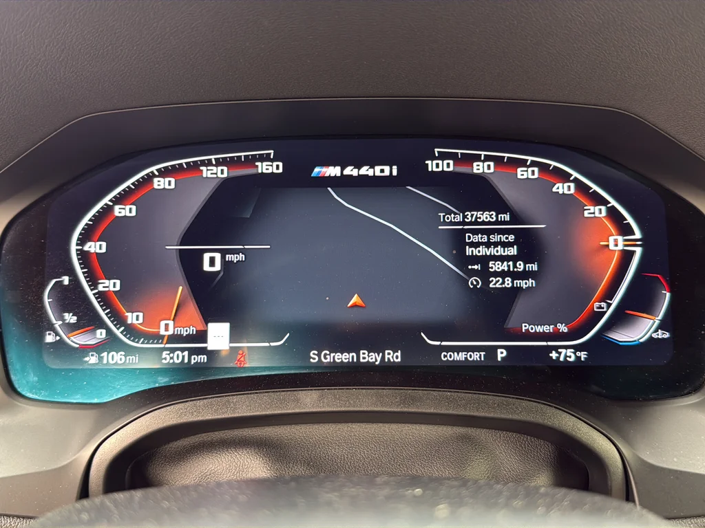 Used 2022 Black BMW M440i xDrive image 21