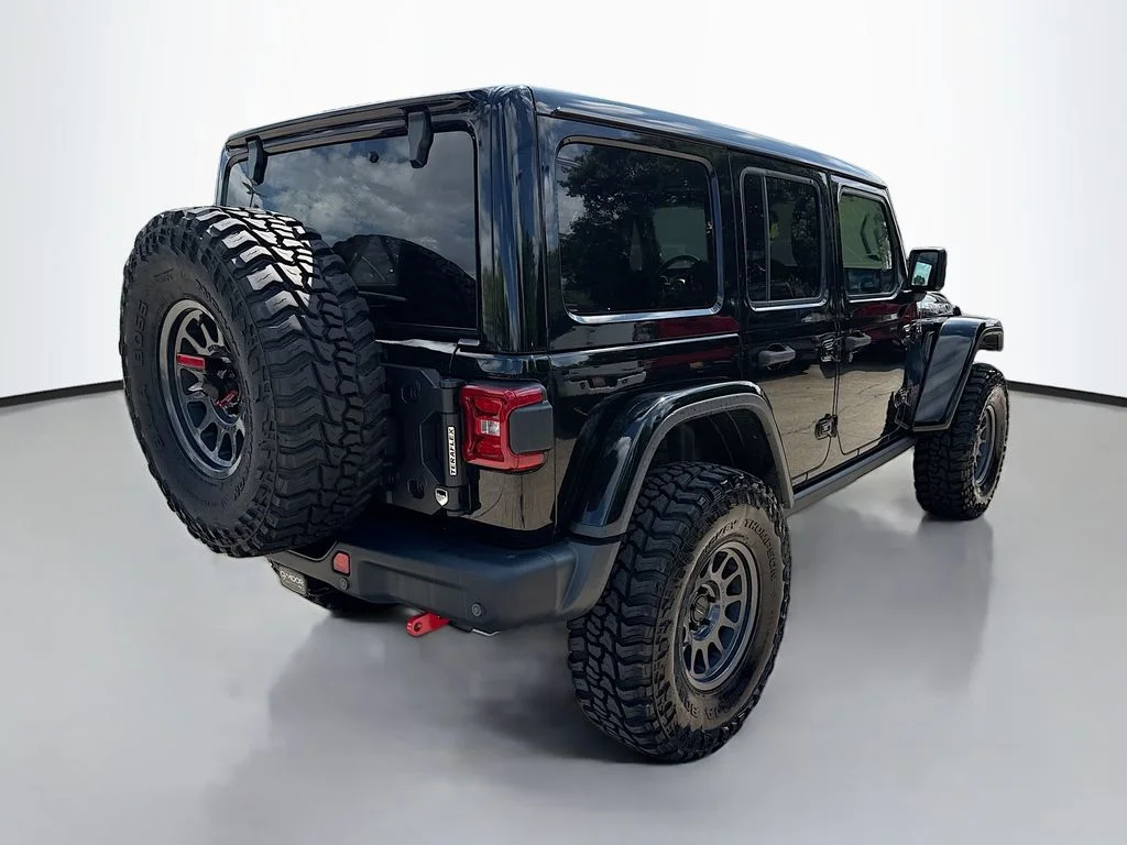 Used 2021 Black Clearcoat Jeep Unlimited Rubicon image 7