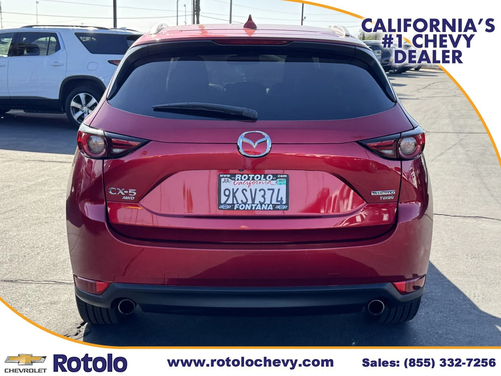 Used 2021 Soul Red Crystal Metallic Mazda Grand Touring Reserve image 5