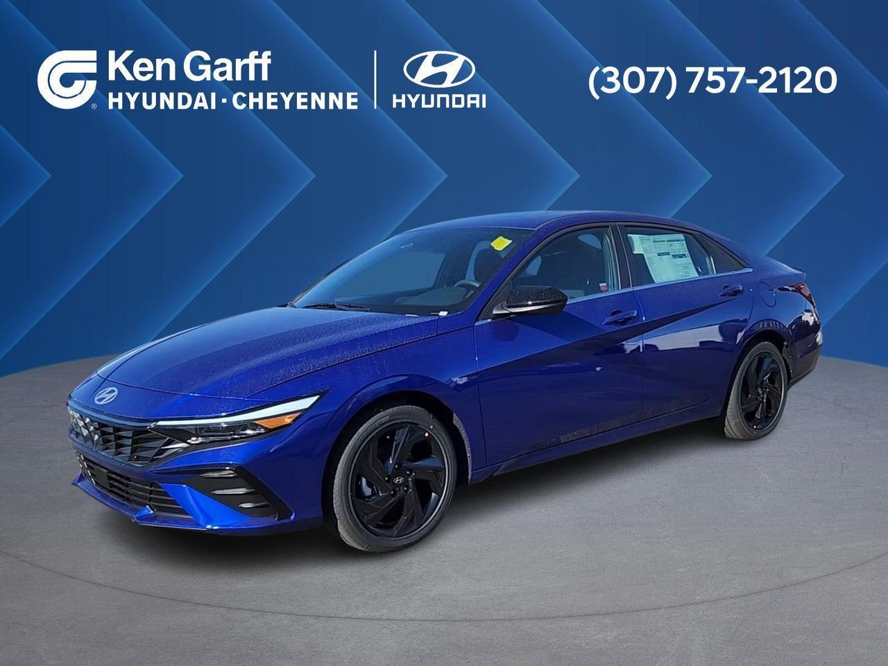 New 2026 Intense Blue Hyundai SEL Sport Premium image 1
