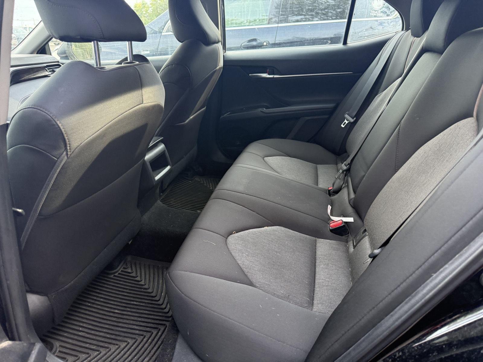Used 2020 Midnight Black Metallic Toyota LE image 6