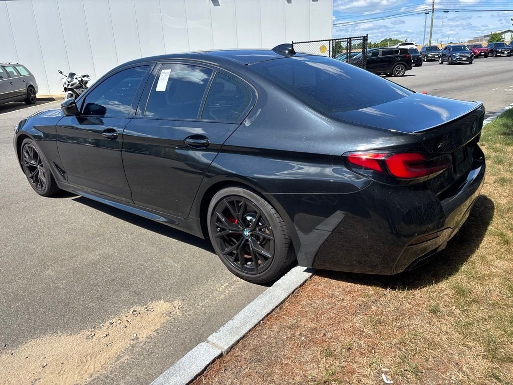Certified Used 2023 Black Sapphire Metallic BMW M550i xDrive image 7