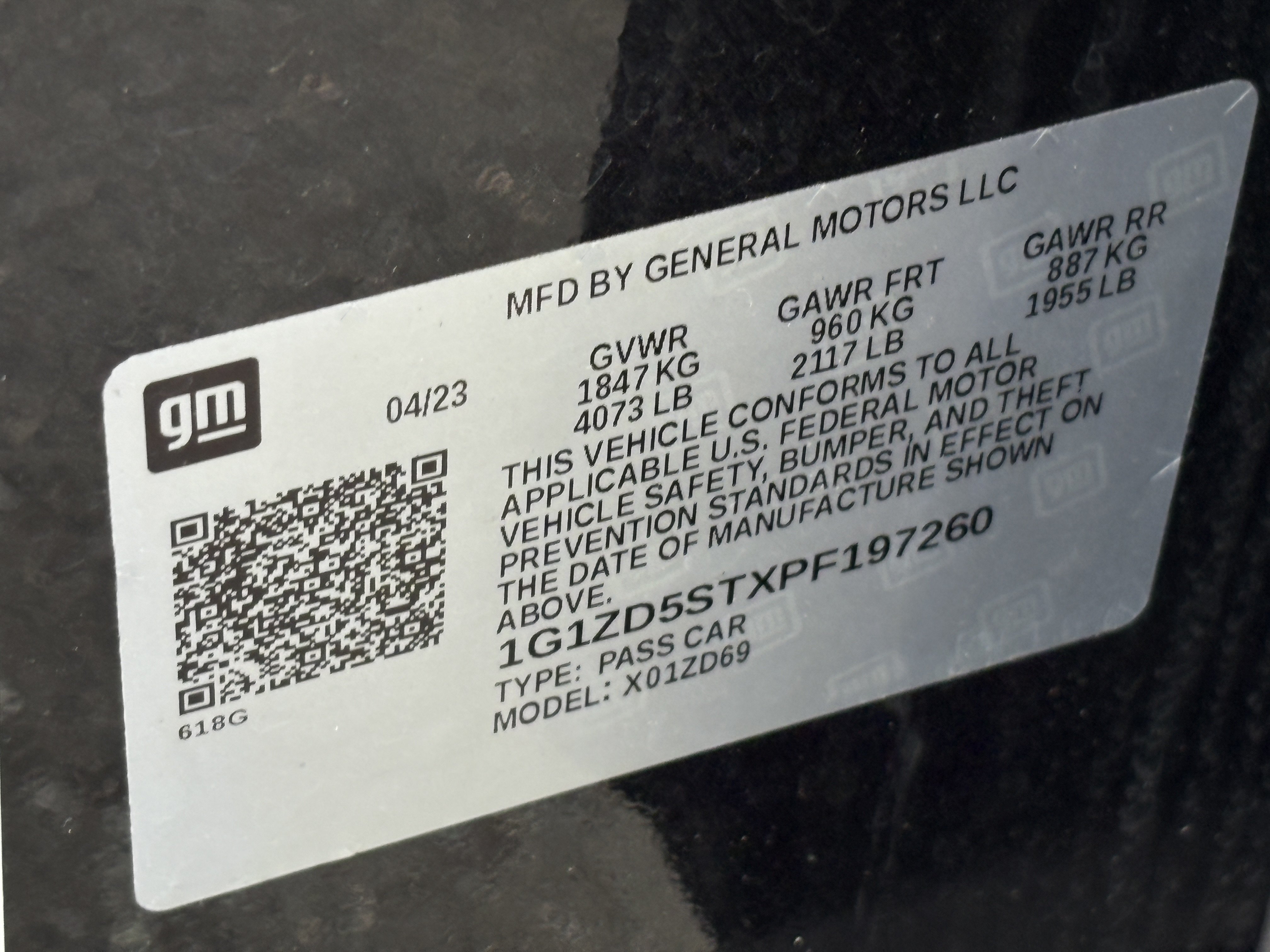Used 2023 Dark Ash Metallic Chevrolet LT image 25