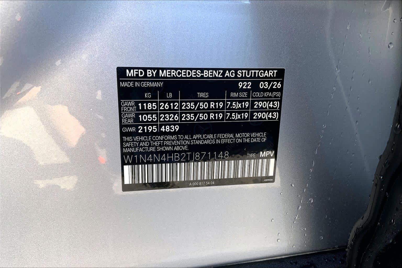 New 2026 Cirrus Silver Metallic Mercedes-Benz GLA 250 image 25