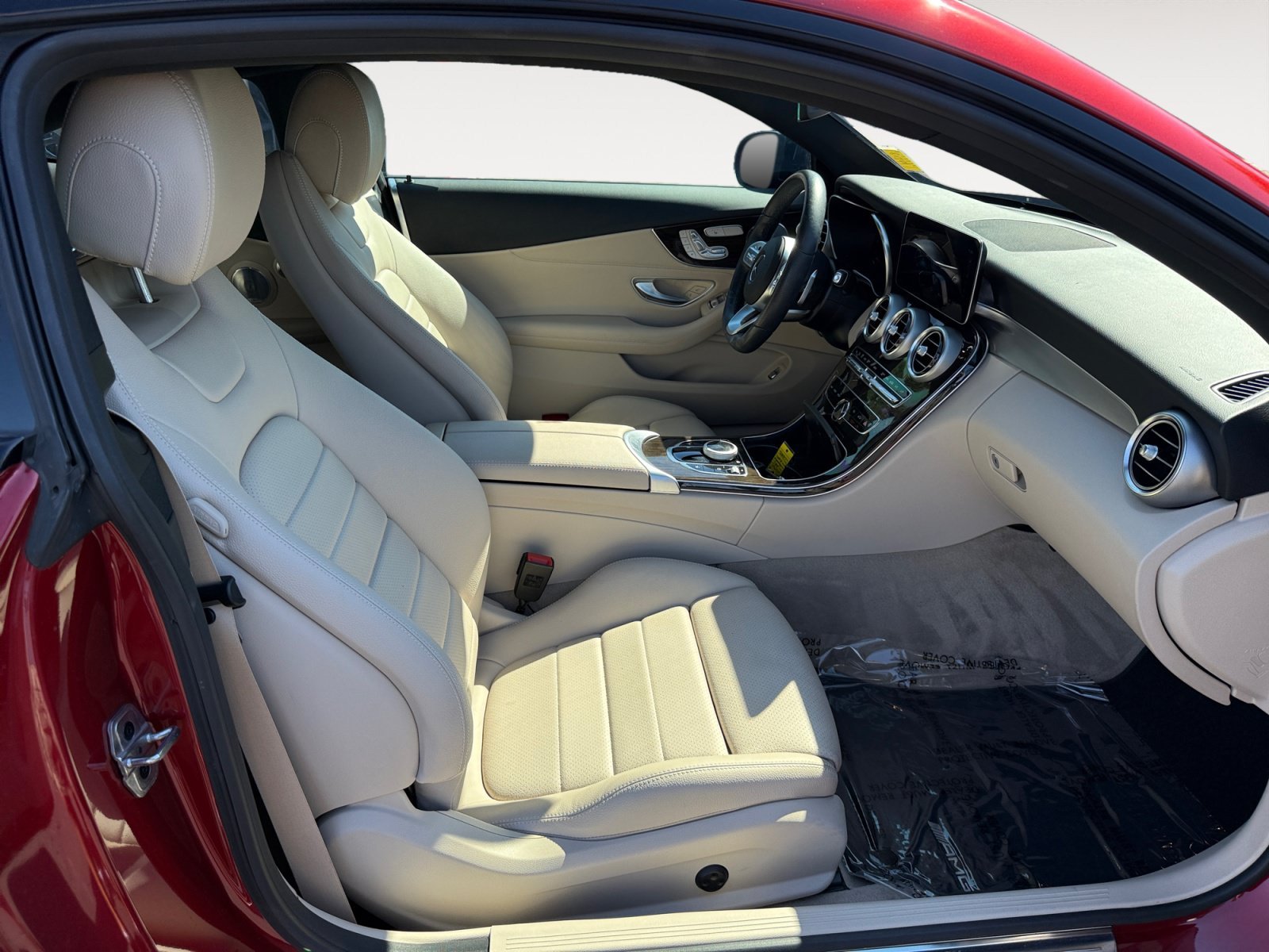 Used 2021 designo Cardinal Red Metallic Mercedes-Benz C 300 image 19