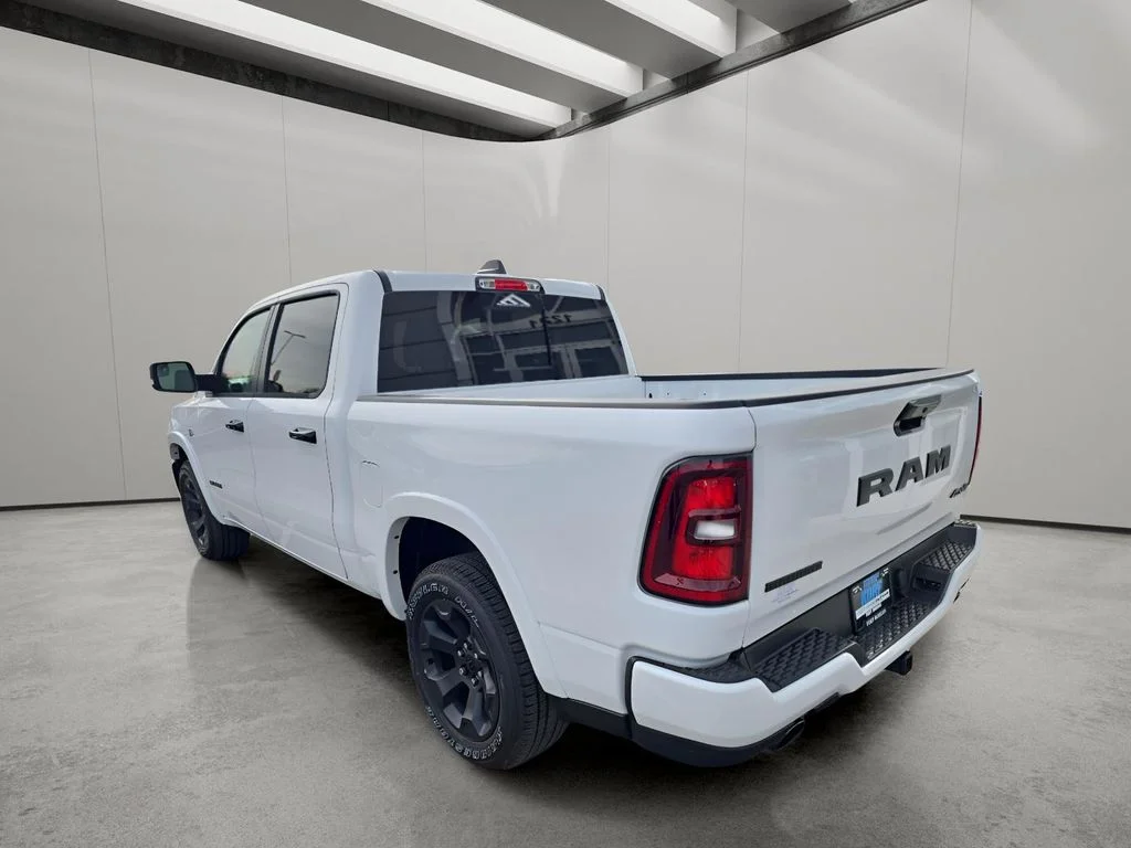 New 2026 Bright White Clear-Coat Exterior Paint RAM Big Horn image 4