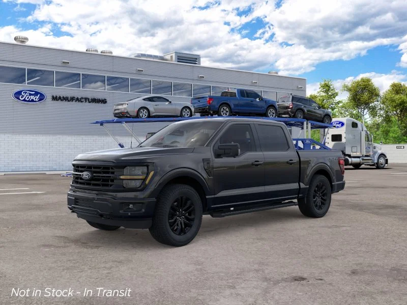 New 2026 Agate Black Metallic Ford XLT image 1