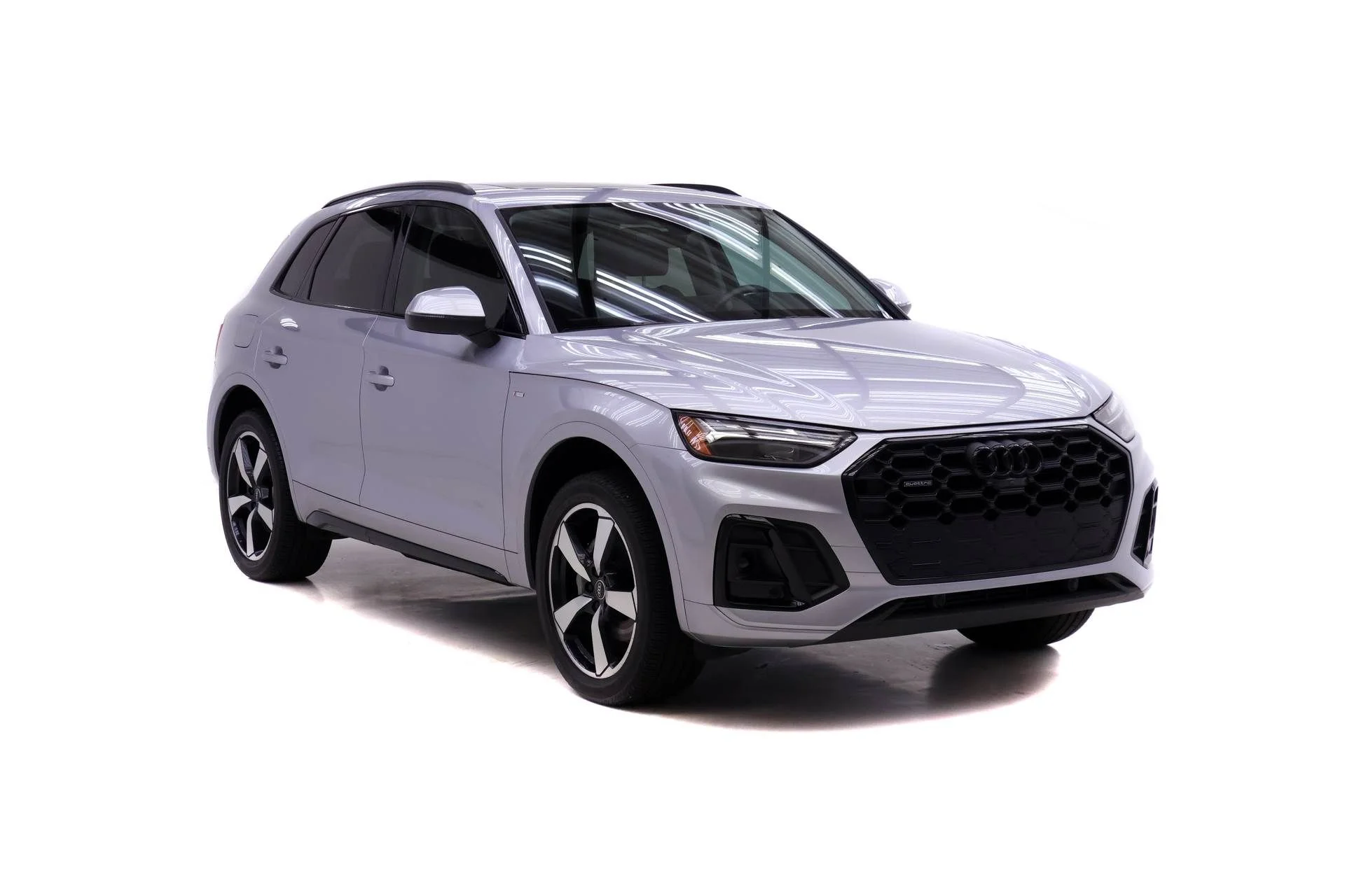 Certified Used 2023 Silver Audi 45 S line Premium Plus image 2