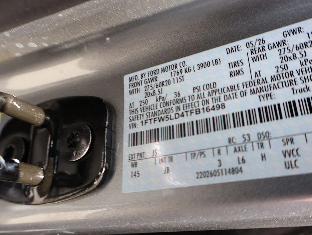 New 2026 Iconic Silver Metallic Ford Lariat® image 42