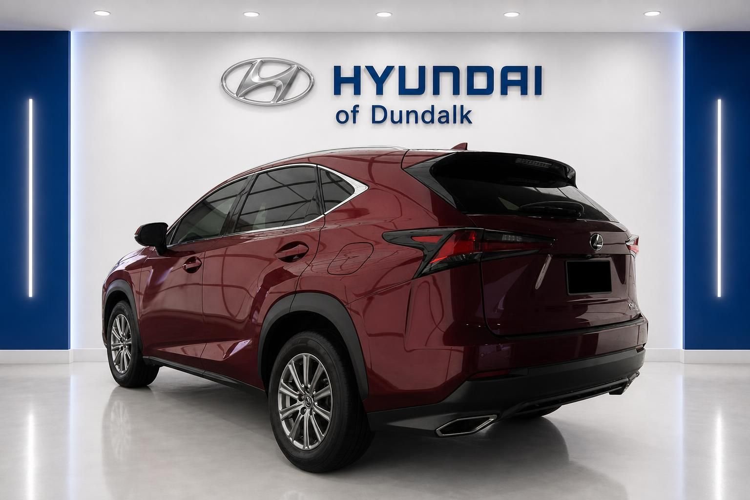 Used 2020 Red Lexus 300 Base image 2