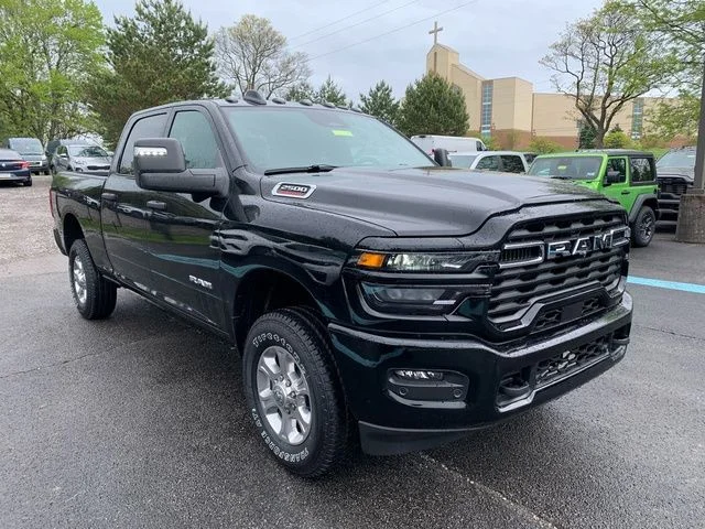 New 2026 Diamond Black Crystal Pearlcoat Ram Big Horn image 8