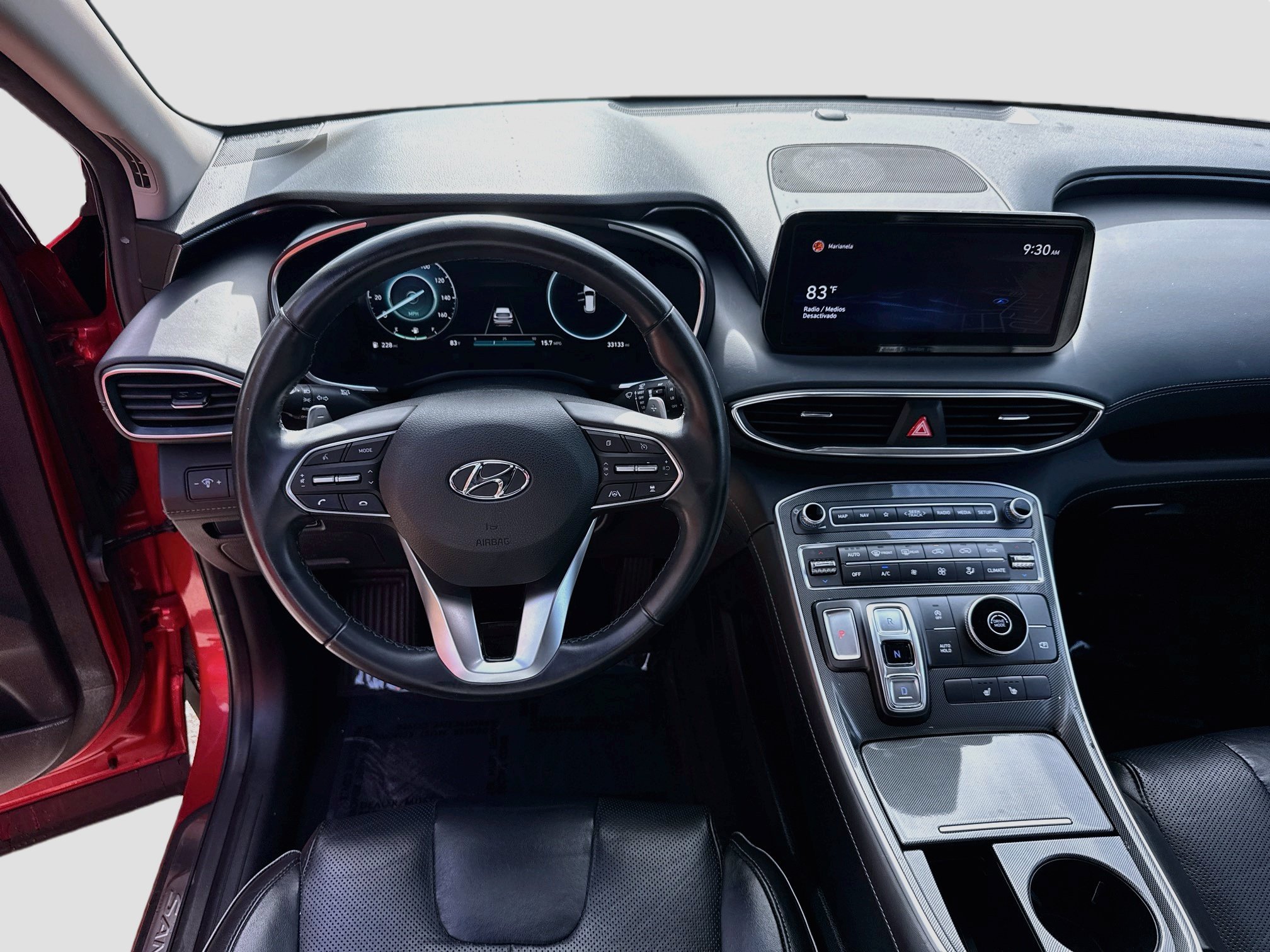 Used 2021 Calypso Red Hyundai SEL image 18