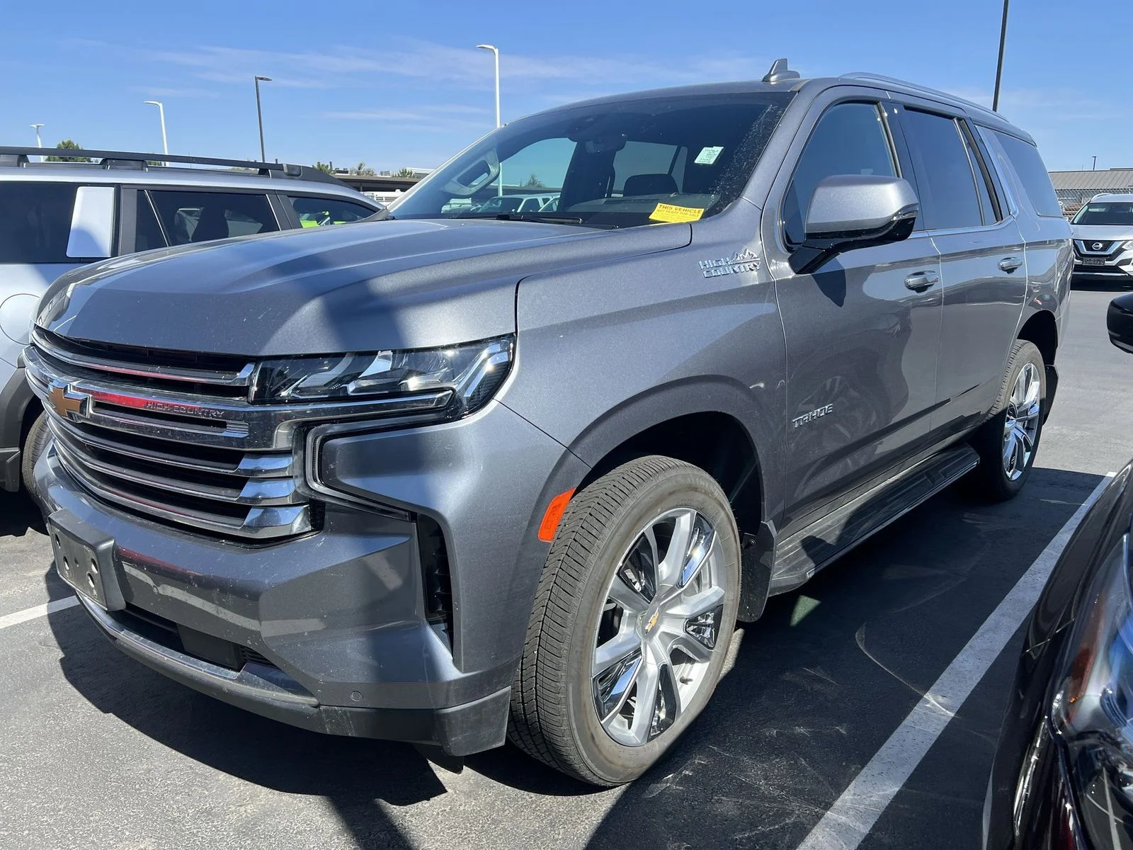 Used 2022 Gray Chevrolet High Country image 2