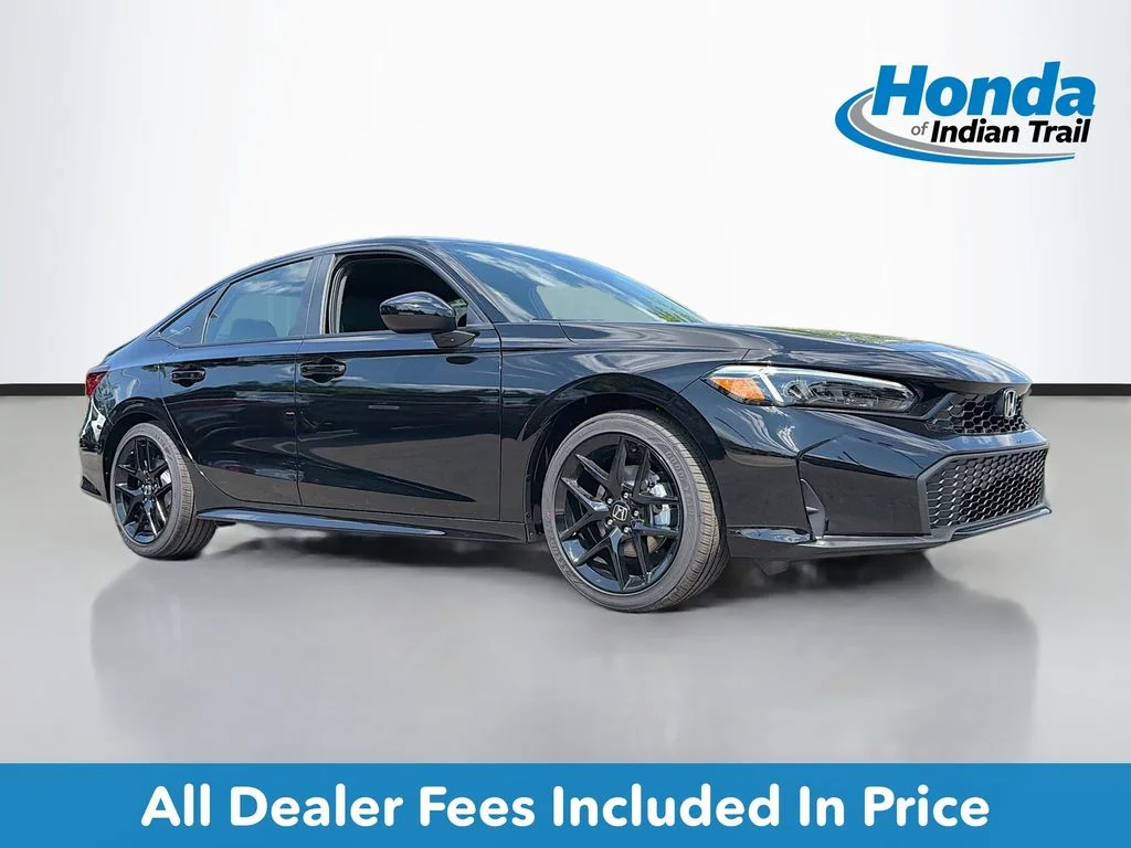 New 2026 Crystal Black Pearl Honda Sport image 1