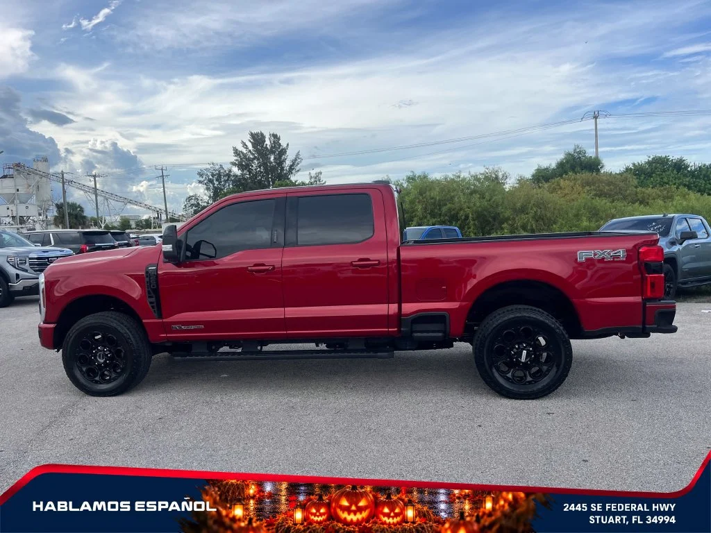 Used 2024 Red Ford LARIAT image 4