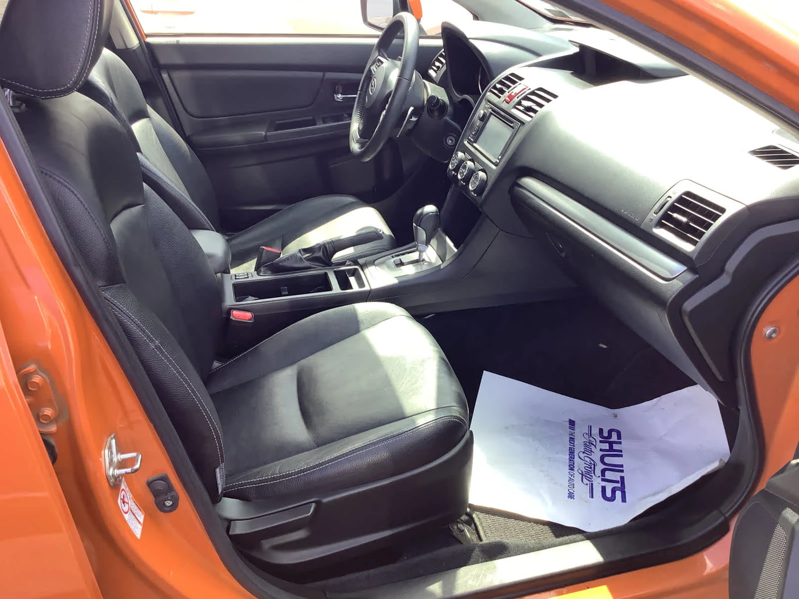 Used 2013 Tangerine Orange Pearl Subaru Limited image 8