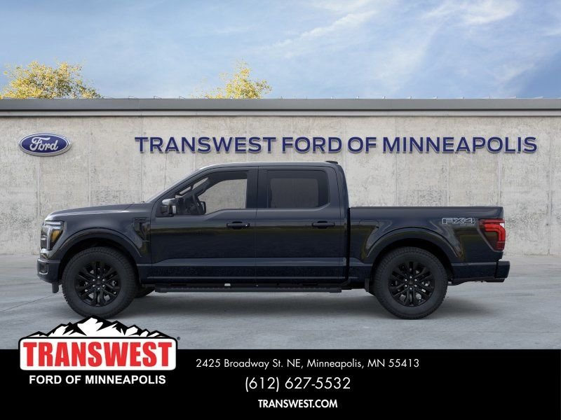 New 2026 Agate Black Metallic Ford Lariat® image 3