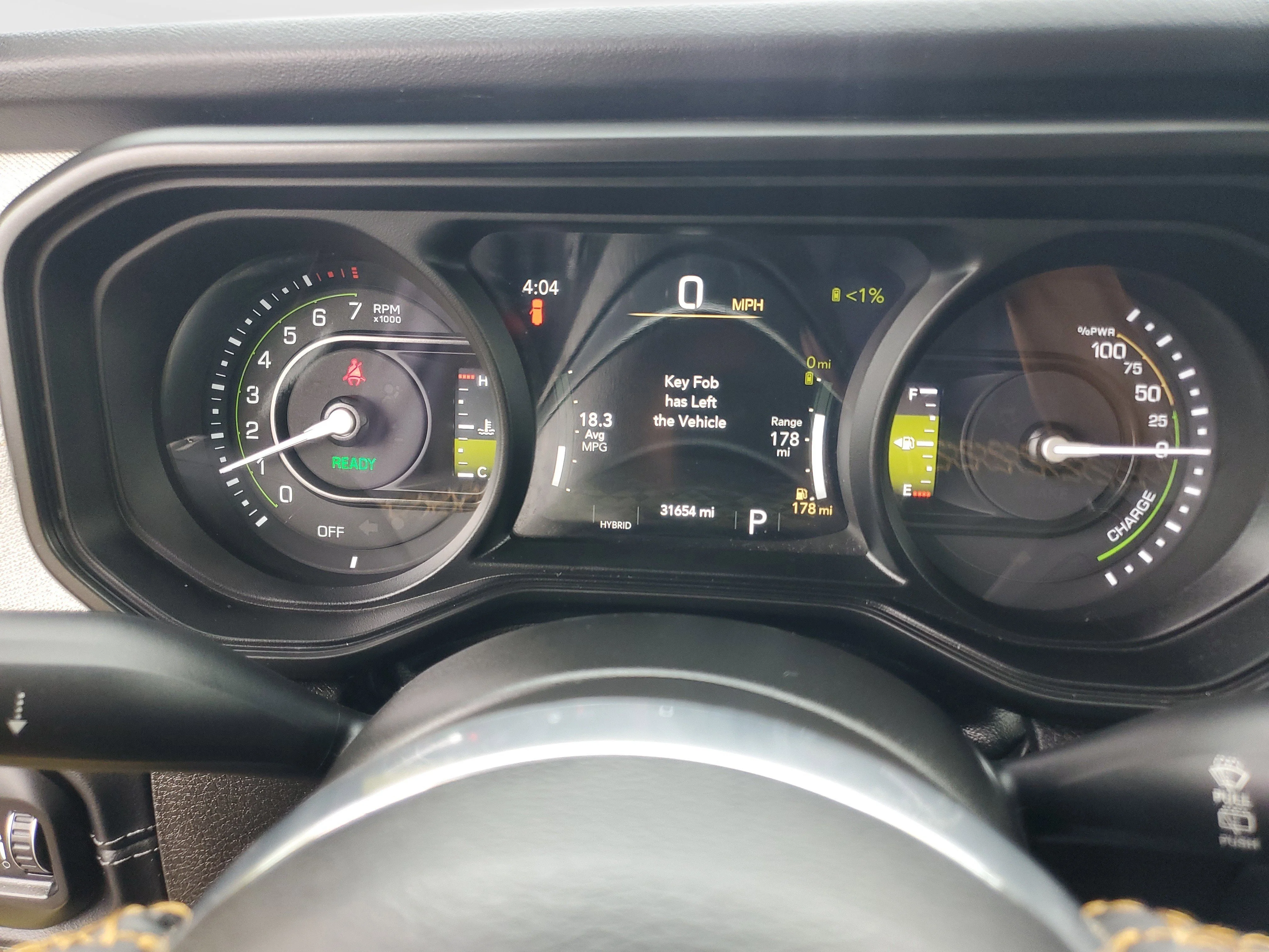 Used 2024 Yellow Jeep Sahara 4xe image 23