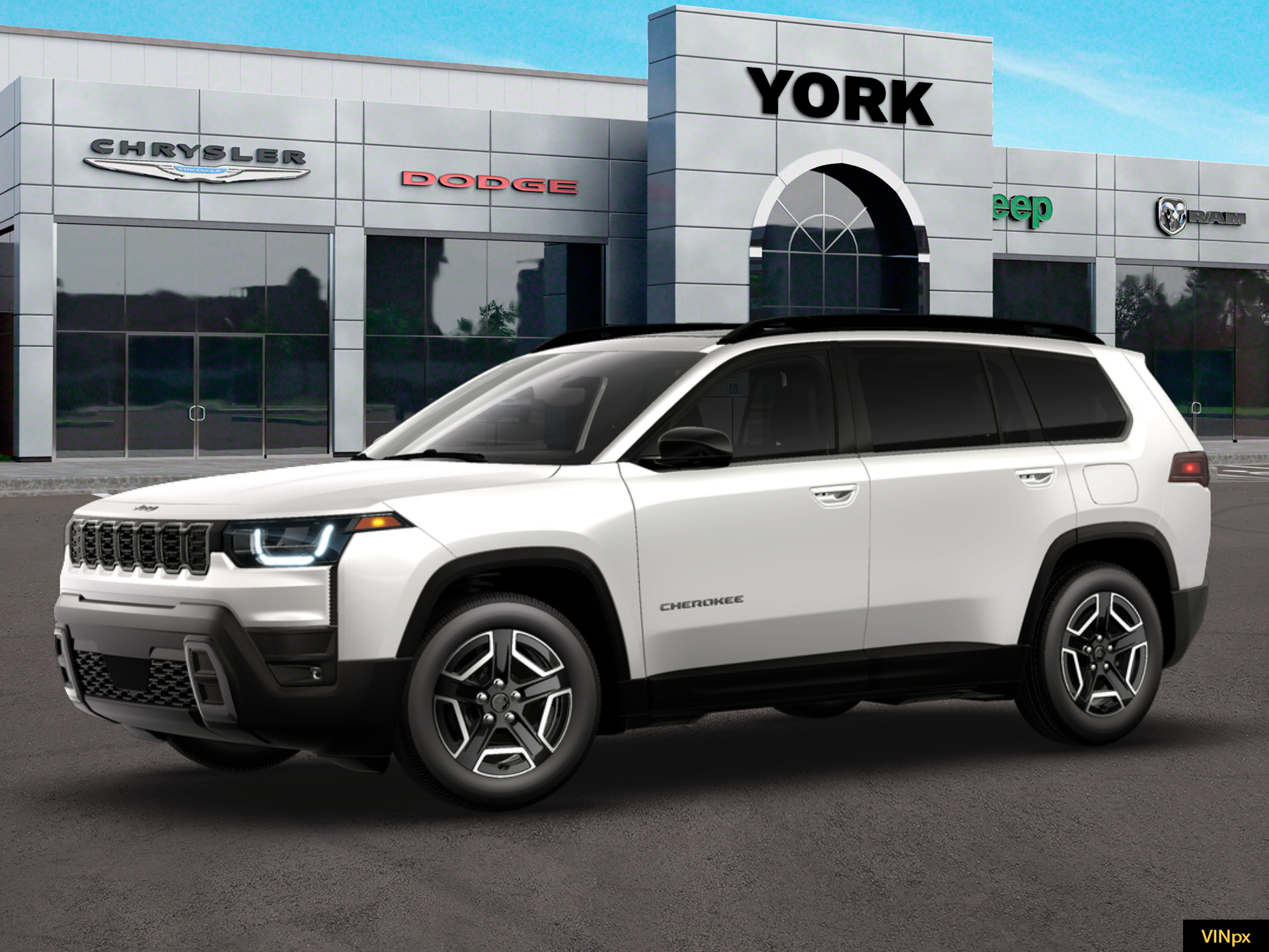 New 2026 Bright White Clearcoat Jeep Limited image 2