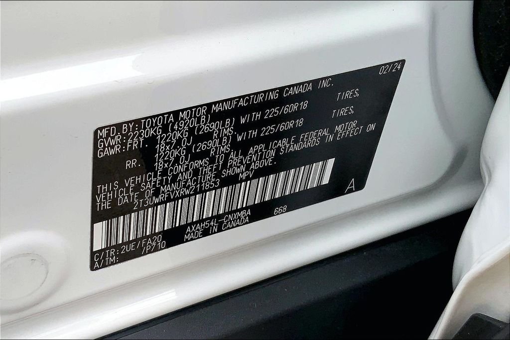 Used 2024 White Toyota Woodland Edition image 19