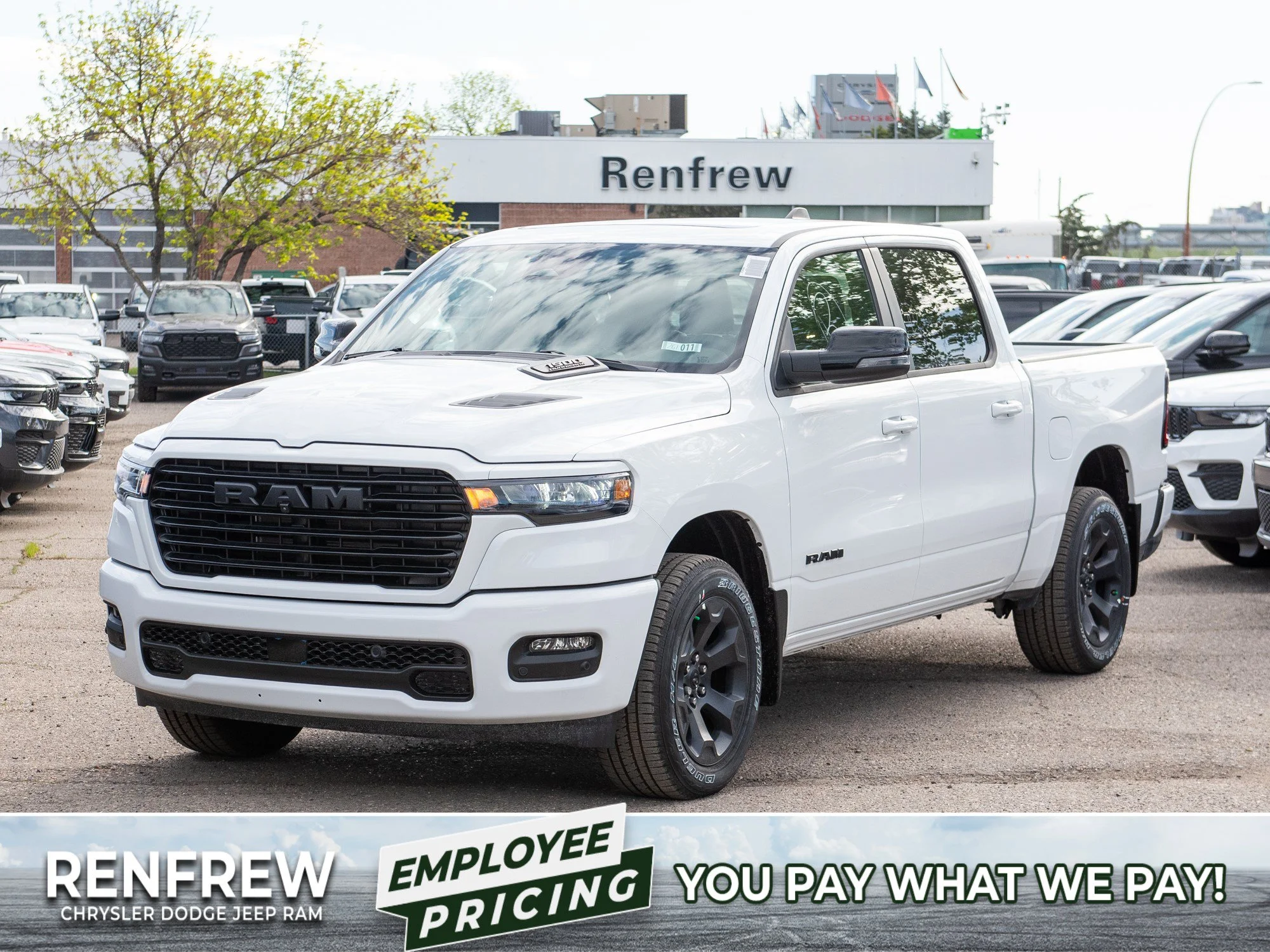 New 2026 White RAM Sport* image 1