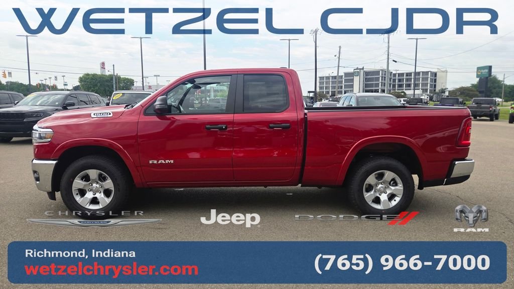 New 2026 Molten Red Pearl-Coat Exterior Paint RAM Big Horn/Lone Star image 4