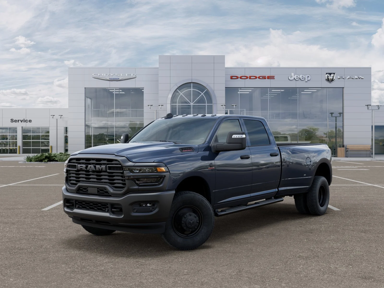 New 2026 Forged Blue Metallic Exterior Paint RAM Tradesman image 27