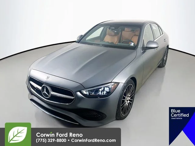 Certified Used 2022 MANUFAKTUR Selenite Gray Magno Mercedes-Benz C 300 image 3