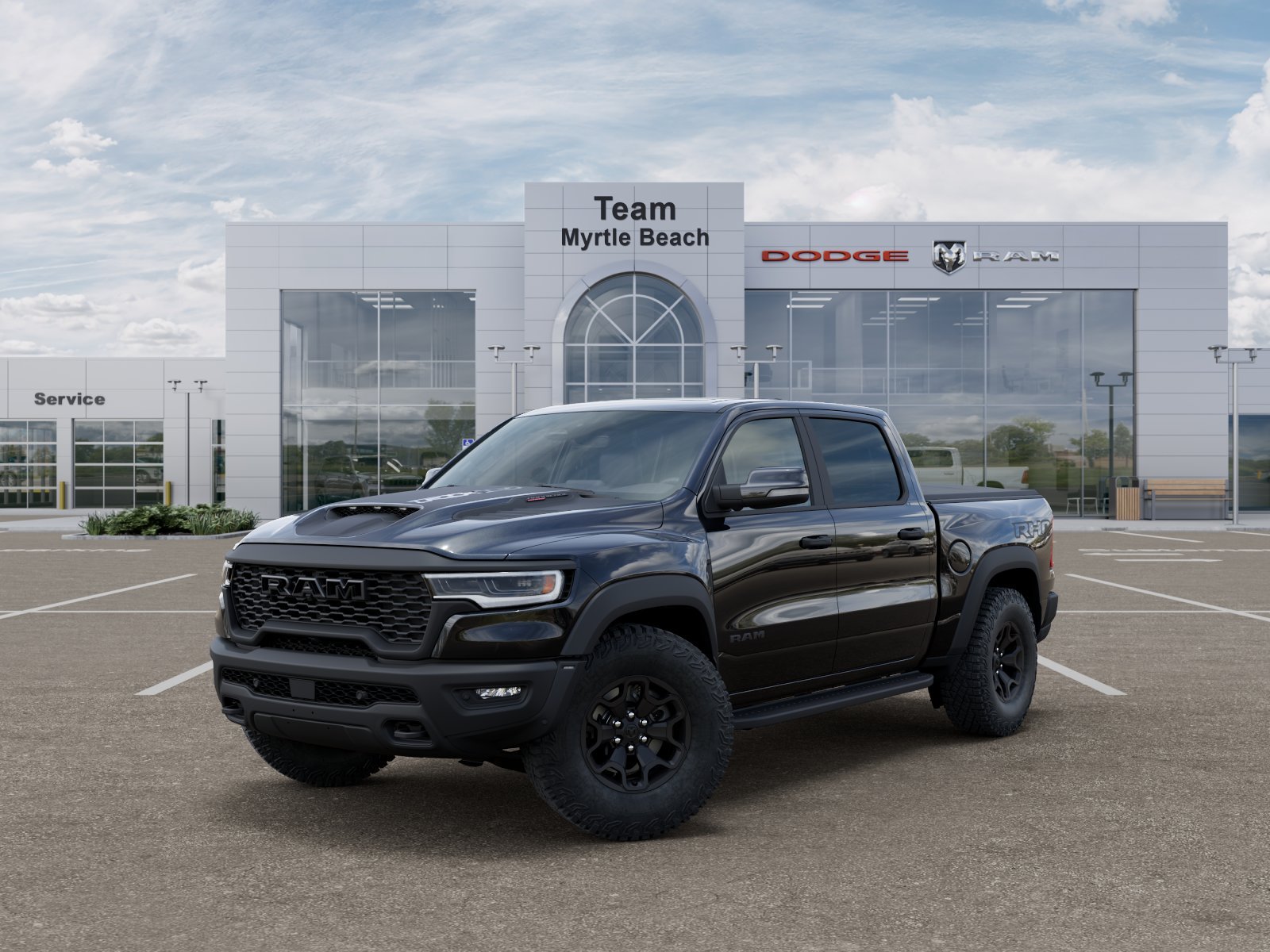 New 2026 Diamond Black Crystal Pearl-Coat Exterior Paint RAM RHO image 28