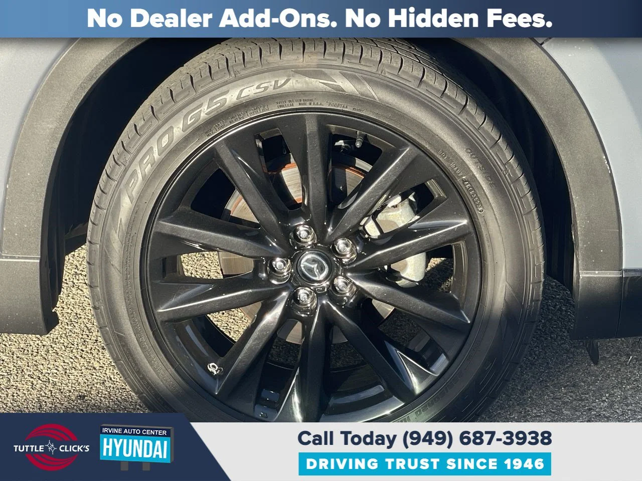 Used 2021 POLYMETAL GRAY MAZDA CARBON EDITION image 19