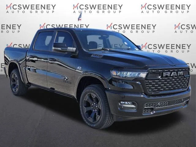 New 2026 Diamond Black Crystal Pearl-Coat Exterior Paint RAM Big Horn/Lone Star image 7