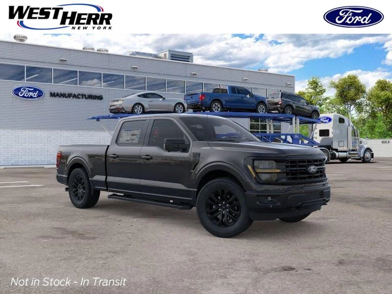 New 2026 Agate Black Metallic Ford XLT image 1