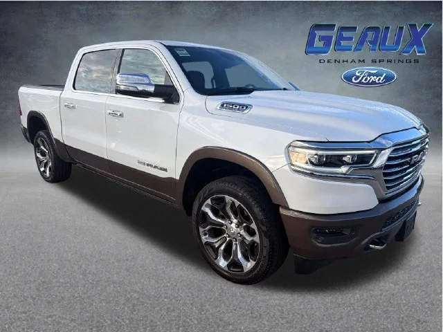 Used 2020 White Ram Laramie Longhorn image 1