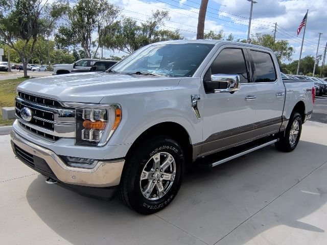Certified Used 2021 White Ford Lariat image 8