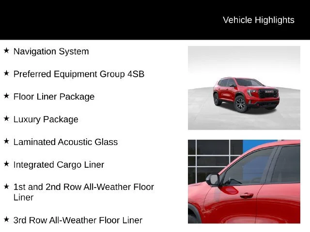 New 2026 Volcanic Red Tintcoat GMC AT4 image 8