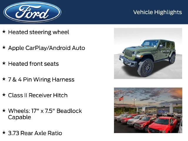 Used 2023 Green Jeep Rubicon 392 image 13