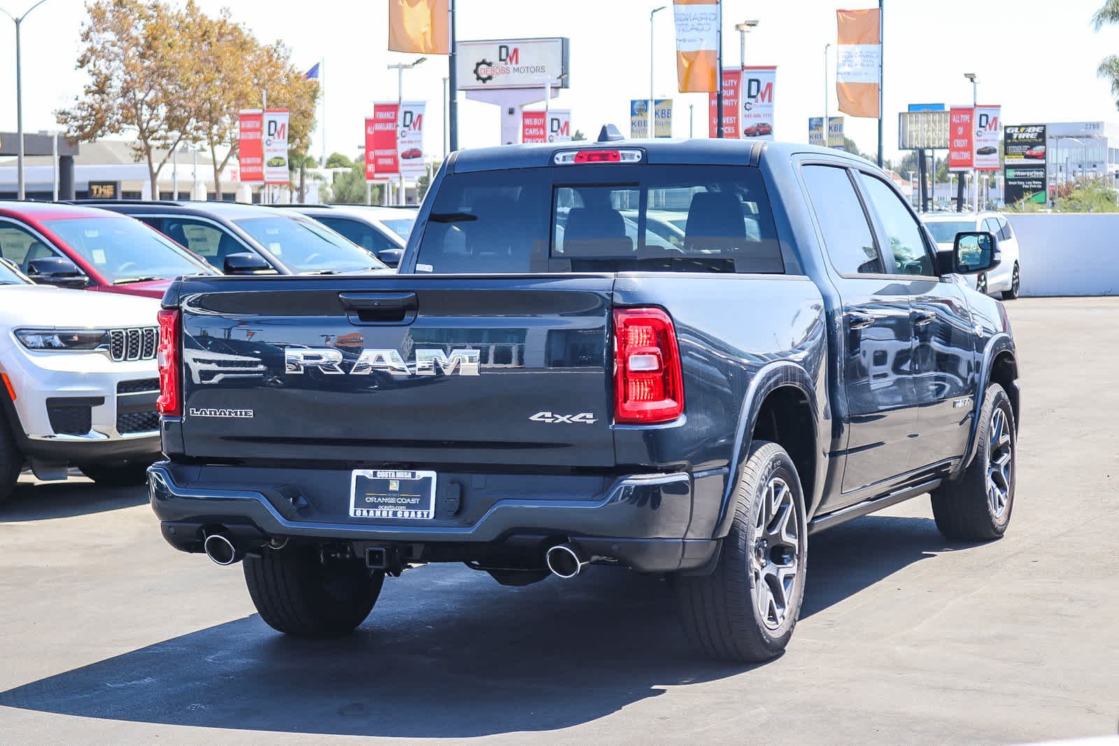 New 2026 Forged Blue Metallic Exterior Paint RAM Laramie image 4