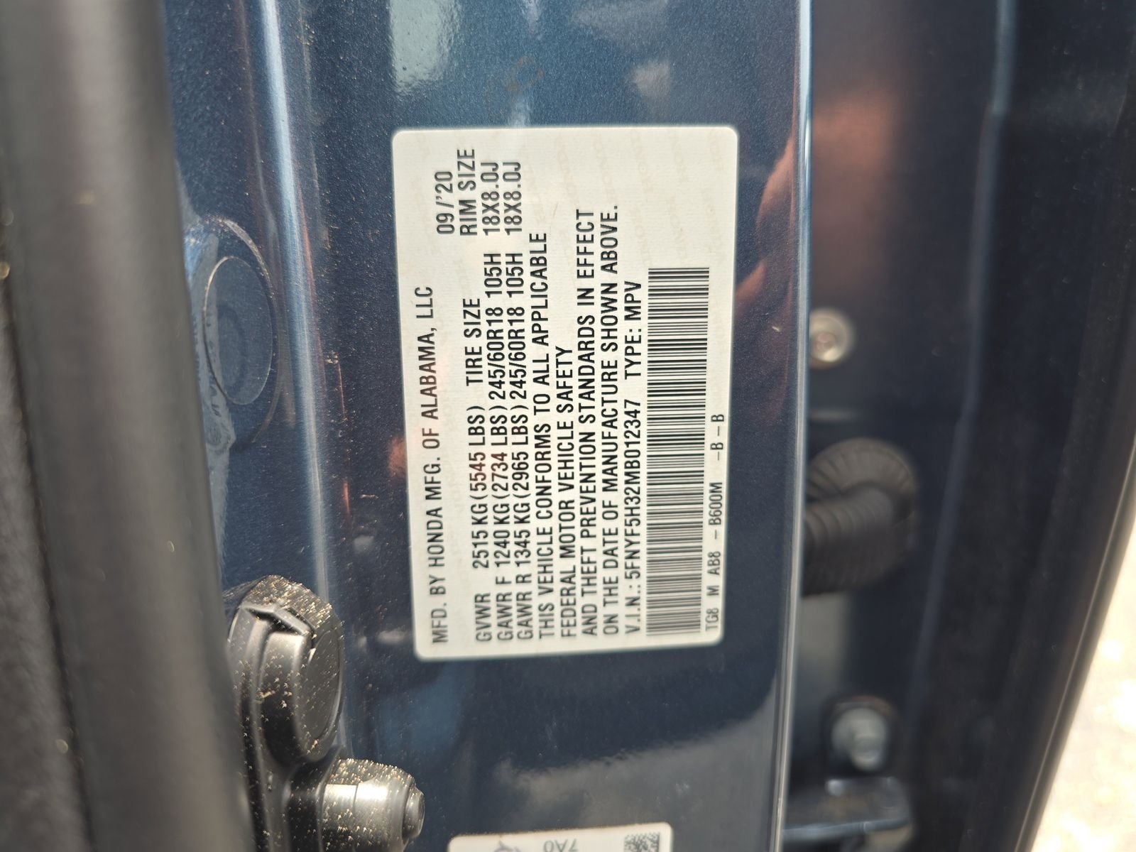 Used 2021 Gray Honda EX image 31