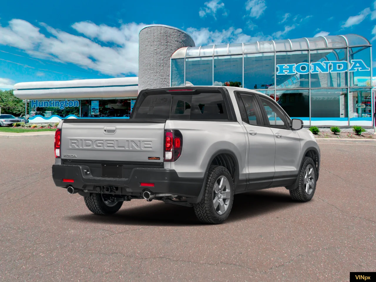 New 2026 Solar Silver Metallic Honda TrailSport image 2