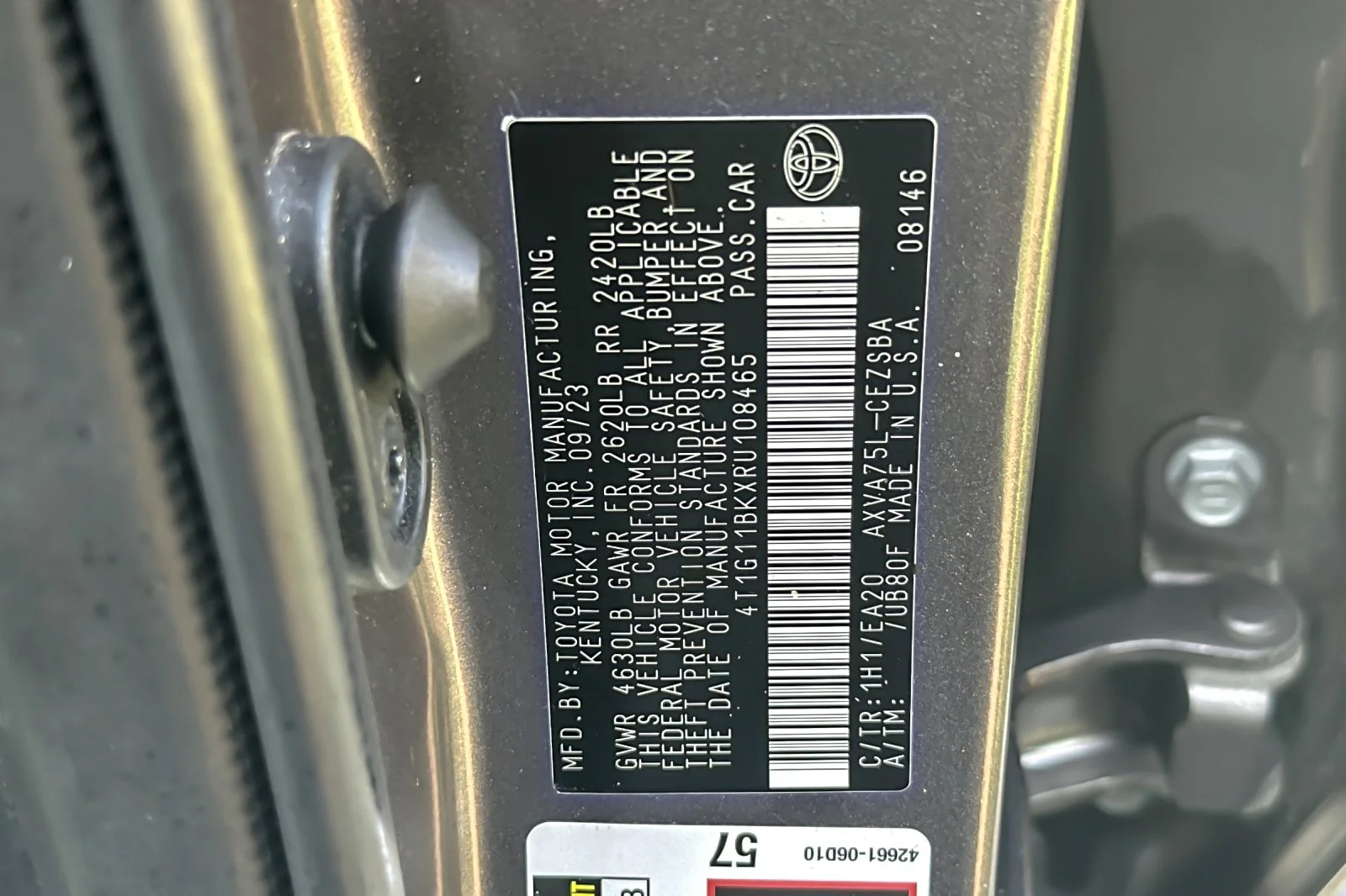 Certified Used 2024 PRE DAWN MICA Toyota SE image 25