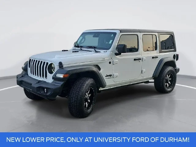 Used 2021 White Jeep Unlimited Sport Altitude image 7