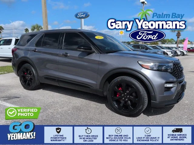 Certified Used 2022 Carbonized Gray Metallic Ford ST image 1