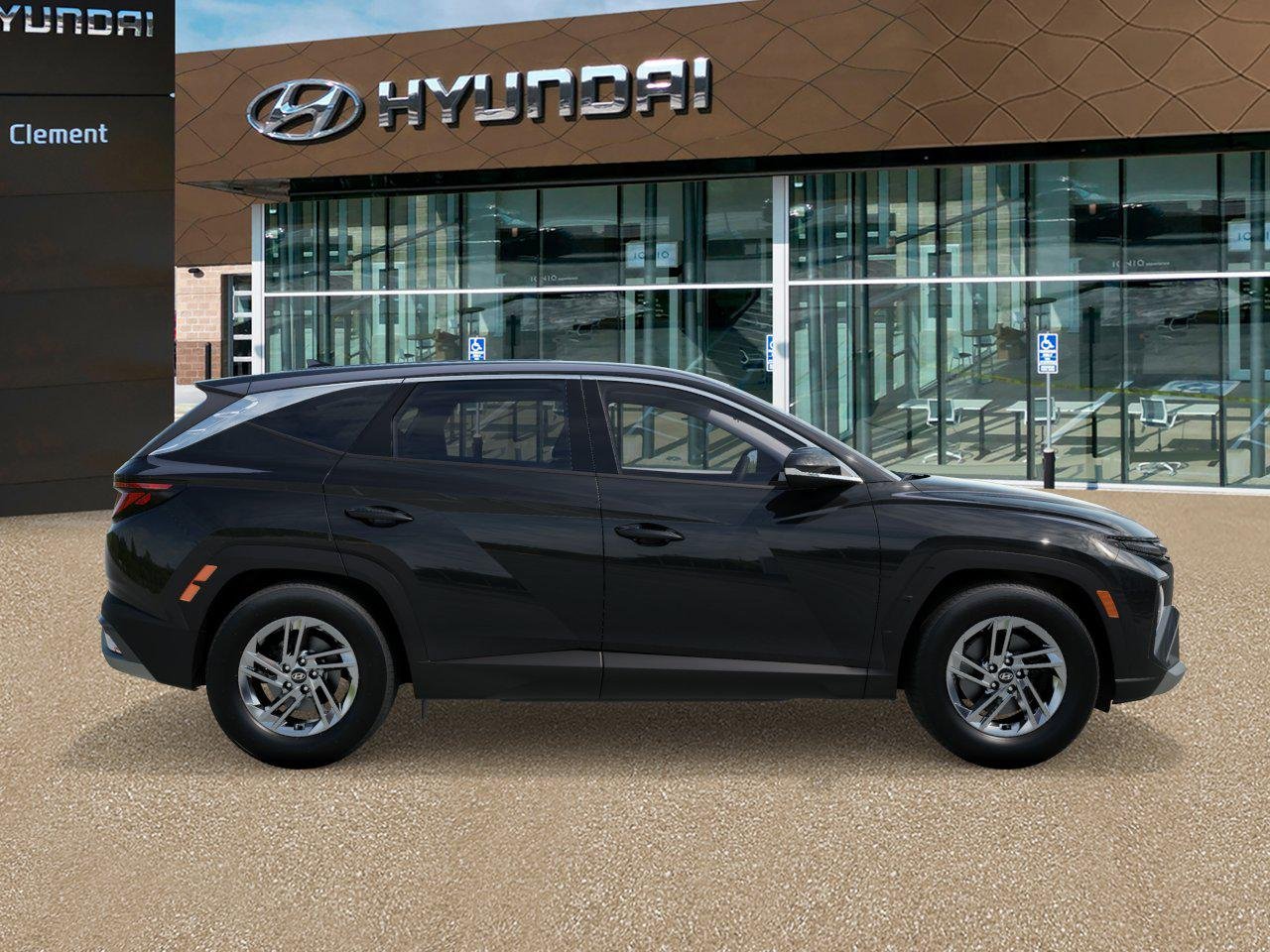 New 2026 Black Hyundai SE AWD image 7