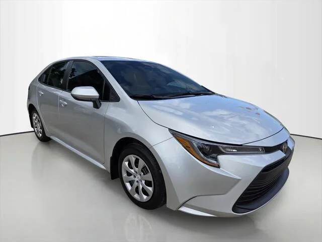 Used 2026 Classic Silver Metallic Toyota LE image 7