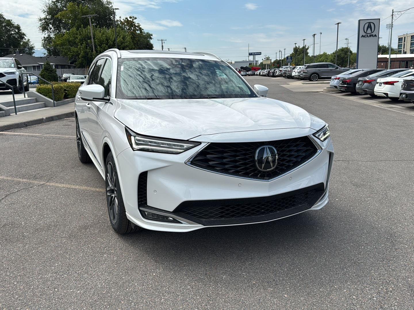 New 2026 Platinum White Pearl Acura SH-AWD w/Advance image 9