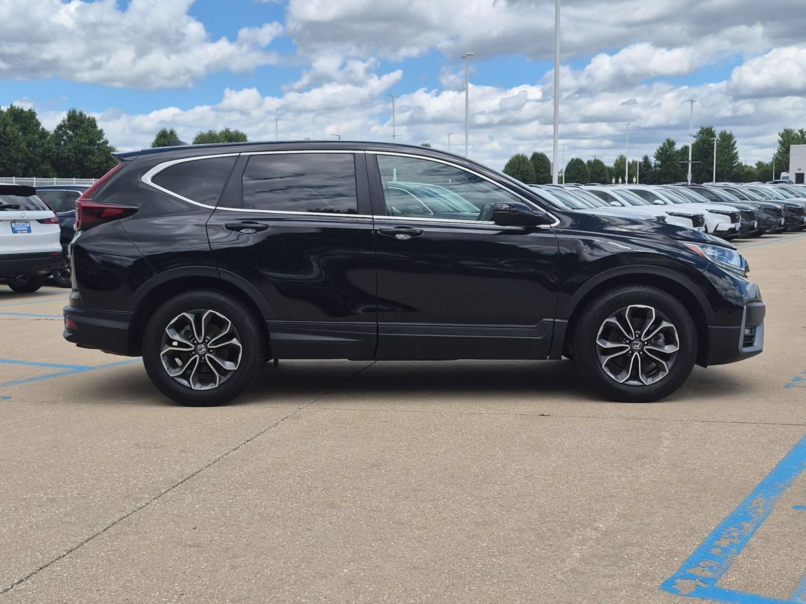 Used 2020 Crystal Black Pearl Honda EX-L AWD image 5